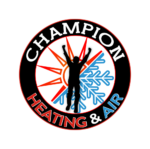 Champion Heating & Air - Logo with White Border