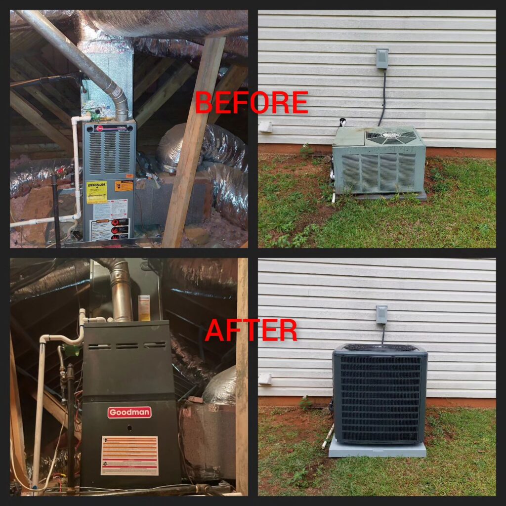 gas furnace replacement